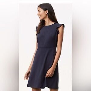Pinstripe LOFT dress